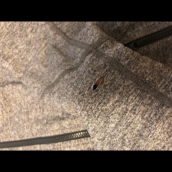 Grey Lululemon Zip Up - Picture 2 of 2